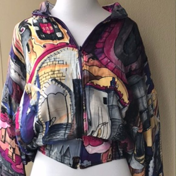 Vintage Ultimate 90s Medieval Scene Windbreaker - Picture 6 of 14